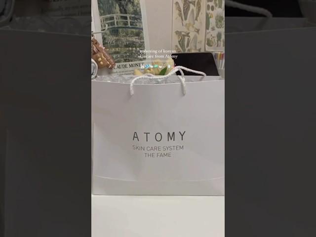 UNBOXING KOREAN SKIN CARE PRODUCTS | ATOMY PRODUCT | KOREAN SKIN CARE #koreanskincare#atomy#skincare