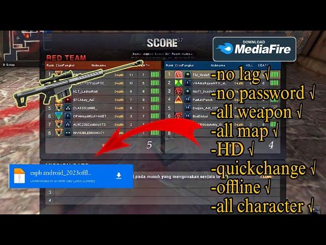 Point Blank Android Offline Terbaru!!! No Password | Download CSPB link Mediafire!!