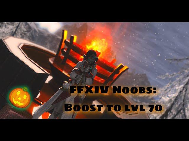 FFXIV Noob Guide! - How to boost to lvl 70