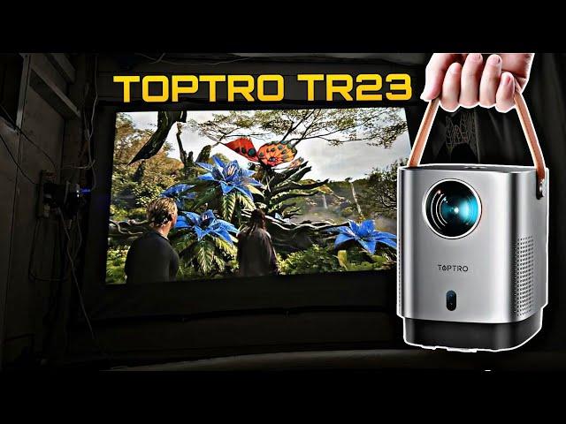 TOPTRO TR23 5G WiFi Bluetooth Projector Review