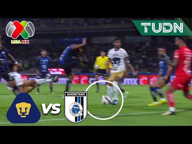 ¡MANOTAZO SALVADOR! Allison se luce | Pumas 0-0 Querétaro | Liga Mx -AP2024 - J16 | TUDN