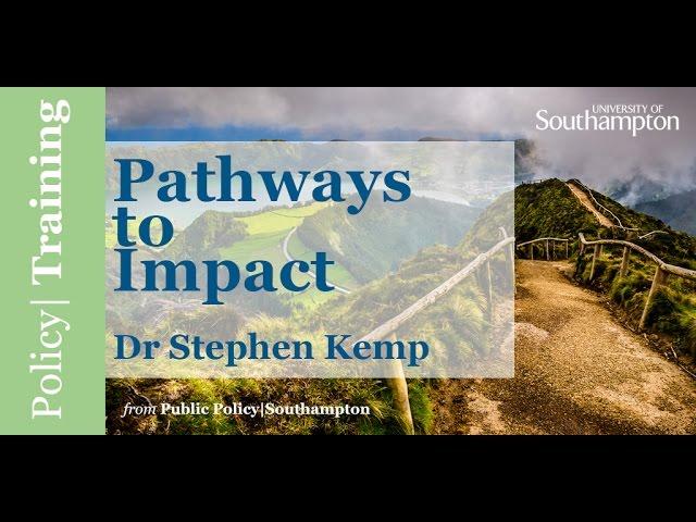 Policy|Training  - Pathways to Impact