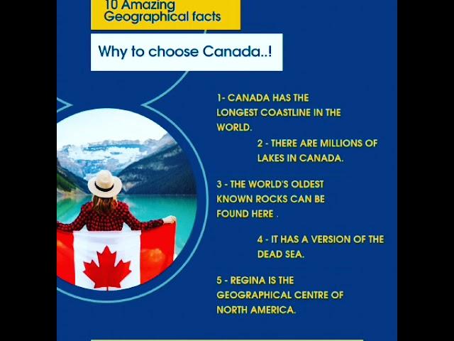 10 Geographical reasons to choose Canada to be settled.