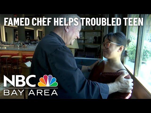 Formerly troubled teen credits famed San Francisco chef with helping turn her life around