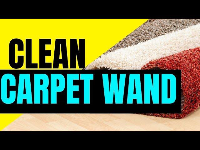 HOW TO KEEP CARPET WAND JET FLOWING & MAINTENANCE // PROFESSIONAL CARPET CLEAING EQUIPMENT