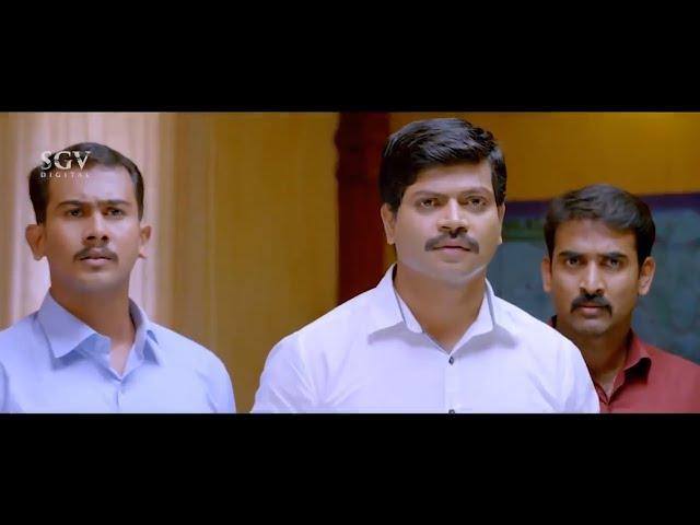 Vinod Prabhakar Plan To Suspend Police Ravi Kale Failed - Tyson Movie | Kannada Movie Scenes