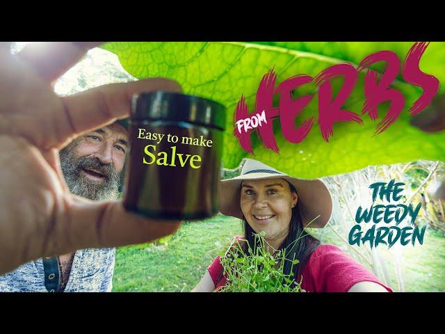 HOW TO MAKE A HEALING SALVE