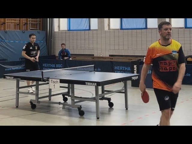 2.Bundesliga Tischtennis | K.NAGY(2322TTR) gegen L.WANG(2383TTR)