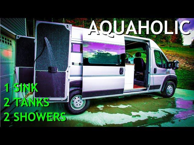 DIY PLUMBING IN A VAN #vanlife #vanbuild