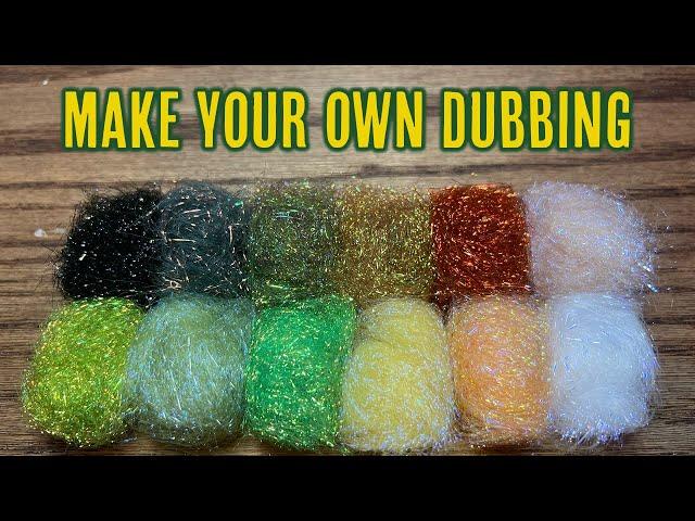 How To Make Your Own Dubbing - Fly Tying Quick Tips