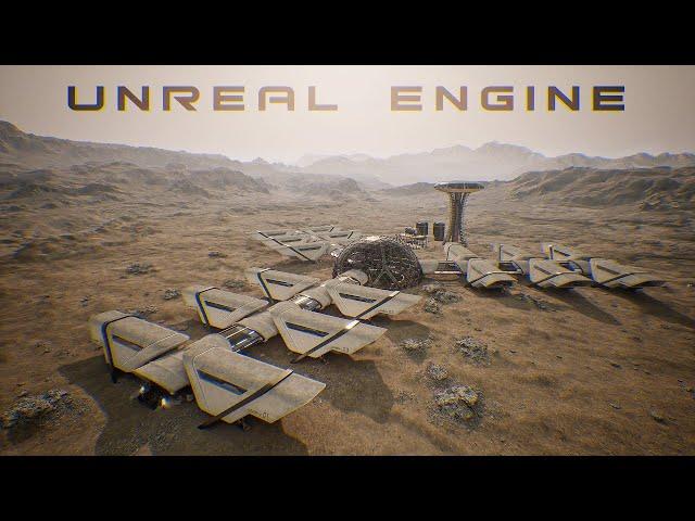 UCreate - Sci Fi Outpost Pack for Unreal Engine | Lumen relight |