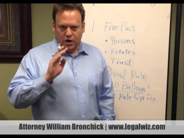 Dodd Frank Overview for Real Estate Investors with Attorney William Bronchick