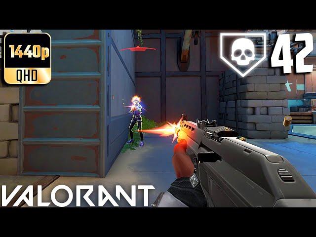 Valorant- 42 Kills As Phoenix On Breeze Rated Full Gameplay #76! (No Commentary)