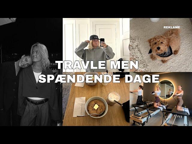 VLOG; fotoshoot, events, reformer time, stüssy archive m.m