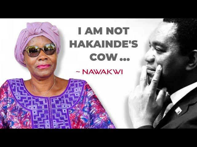 Edith Nawakwi warns President HH ~ I am not your Cow to be put in a Kraal