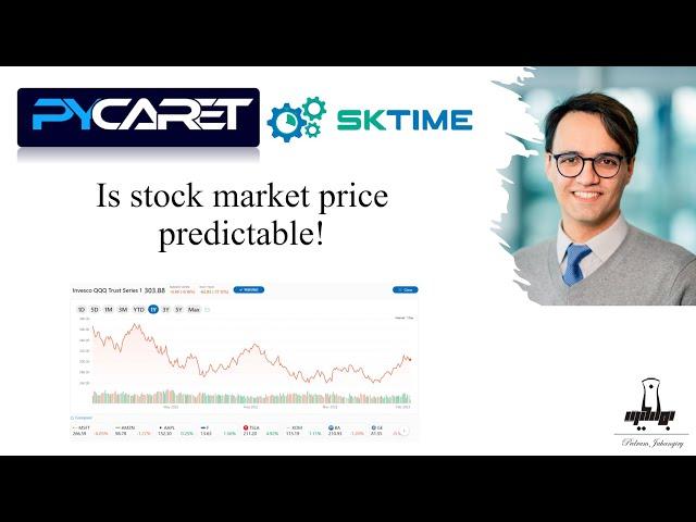 Advanced time series forecasting with PyCaret- Is stock price really predictable?