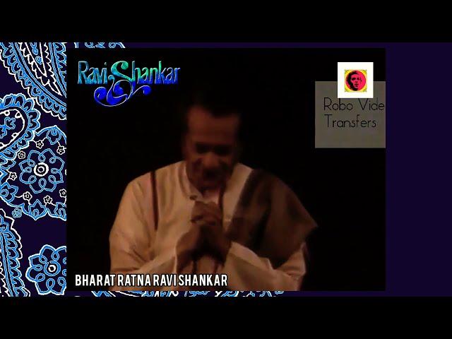 Raga Khamaj And Sindhi Bhairavi | Ravi Shankar And Kumar Bose | Greece  1987 | Remastered HD