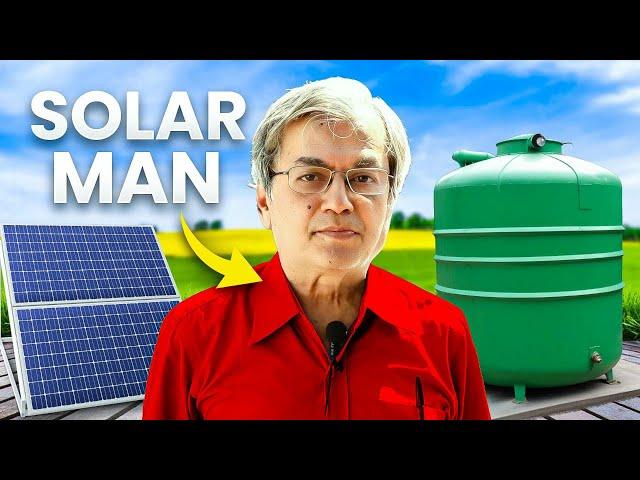 This Man Runs His Entire House on Solar Energy!