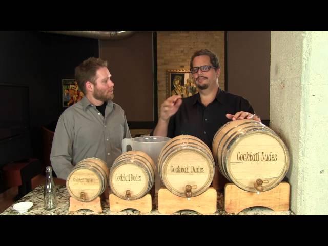 How to use Cocktail Aging Barrels from the Cocktail Dudes