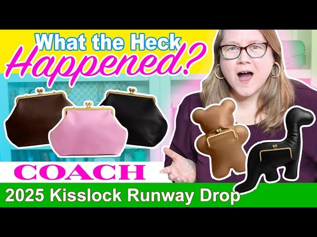 COACH Spring 2025 Runway Kisslock Bags + ALL the New Coach Bags From This Drop || Autumn Beckman