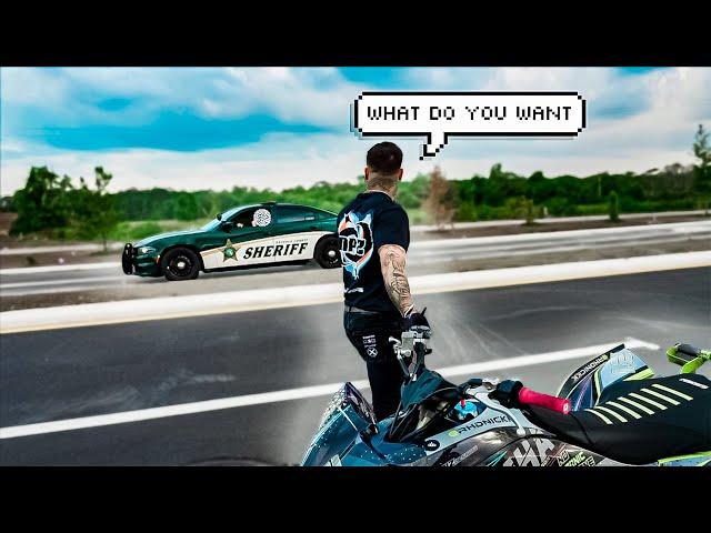 Cops Raid Wheelie Spot! | Braap Vlogs