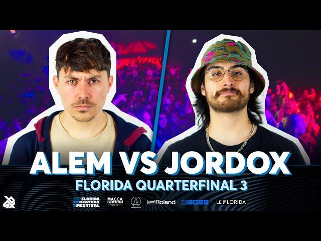 Alem  vs JordoX  | Florida Beatbox Battle 2024 | Quarterfinal 3