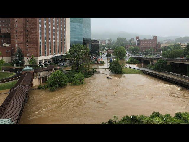 Roanoke River to crest at major flood stage as floodwaters rise