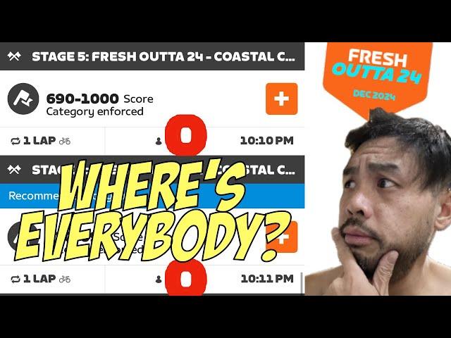 Is Zwift Racing Dying? // Fresh Outta 24 - Coastal Crown Loop