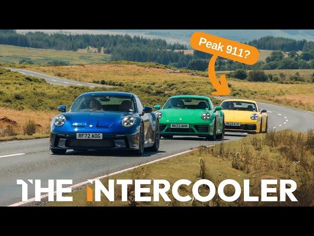 Porsche 911 triple test: GT3 Touring versus Carrera GTS versus Carrera T