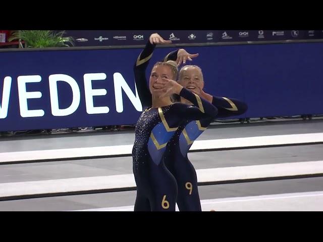 Sweden - 2022 TeamGym European silver medallist, junior women's team