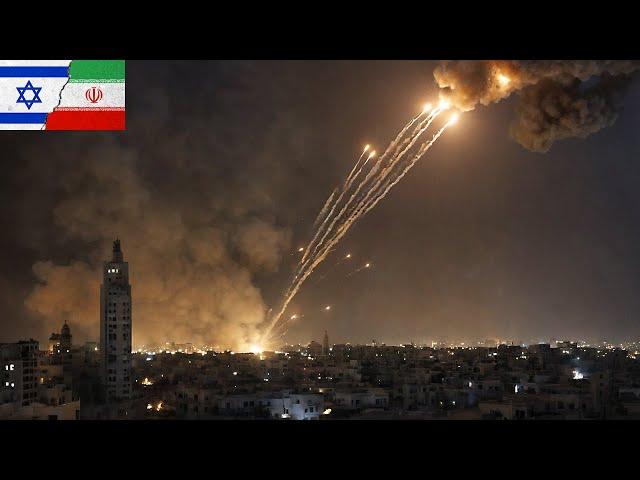 Iron Dome’s Greatest Crisis! 200,000 Iranian-Hezbollah Missiles Rain Down on Israel