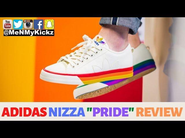 Adidas Nizza "Pride" Review + On Feet · 2019 LGBTQ Collection · Sizing Guide + Fit