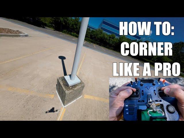 FPV Cornering: How to mix Roll Pitch Throttle & Yaw for tightness