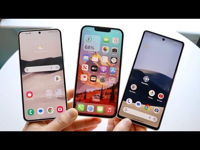 iPhone Vs Samsung Galaxy Vs Google Pixel! (2023)