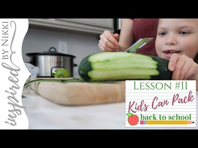 Kids & Lunches | Pack With Me + SOME SWEETNESS | Back To School 2017