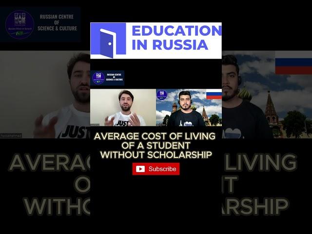 AVERAGE COST OF LIVING OF STUDENT WITHOUT SCHOLARSHIP #russia #studyinrussia2023 #studyinrussia2023