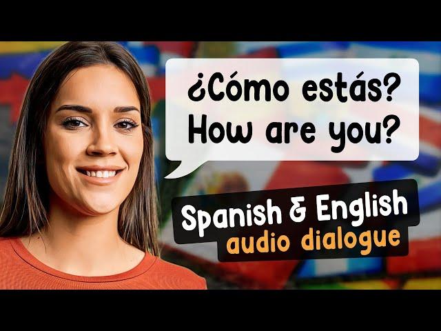 Learn SPANISH On-the-Go: 1-HOUR Conversation Audio Course! (with English)