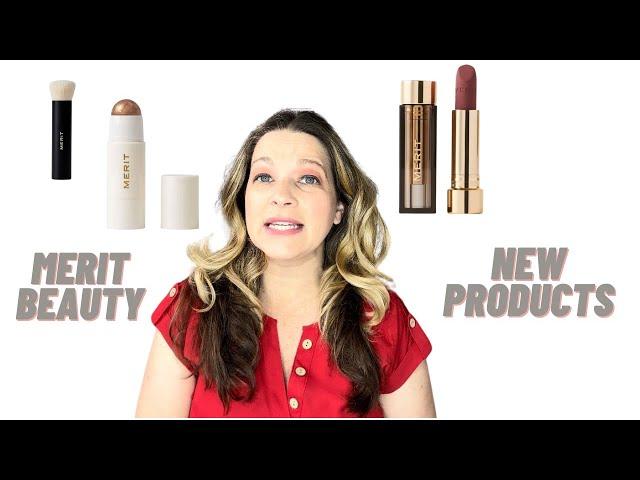 Merit Beauty | New Day Glow in Solstice & Signature Lip in Millennial | Minimalist Makeup