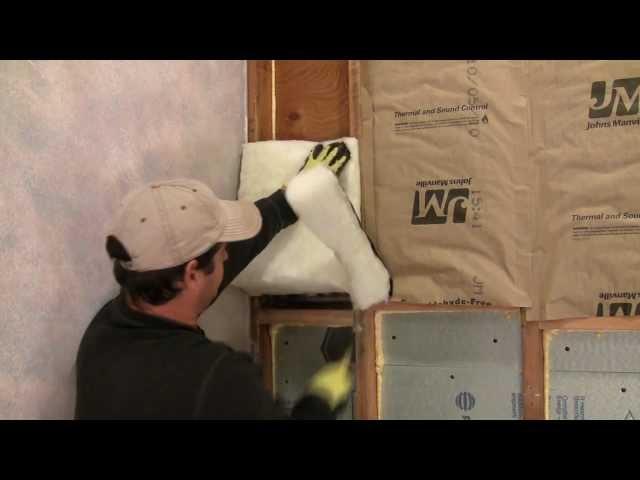 How to Insulate a Wall with Fiberglass Insulation - 101