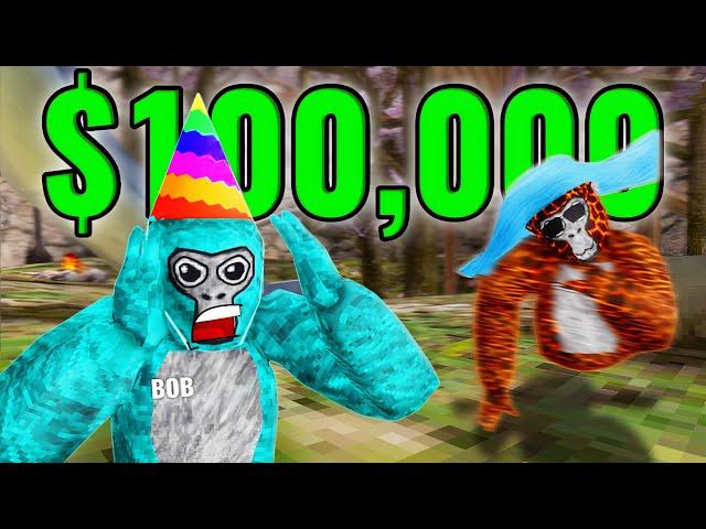 LAST ONE STANDING WINS $100,000... (Gorilla Tag VR)