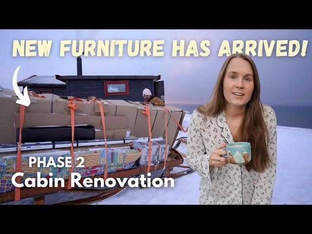all NEW FURNITURE is finally HERE︱ Svalbard Cabin Renovation: Phase 2