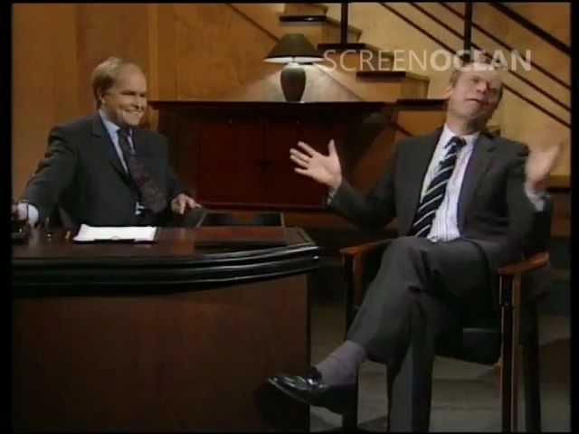 Clive Anderson interviews Jeffrey Archer on nineties TV  (Clive Anderson Talks Back, 1990)