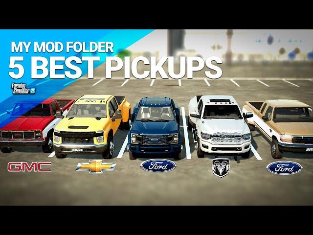 My Top 5 Pickup Truck Mods | 2024 Edition | Farming Simulator 22