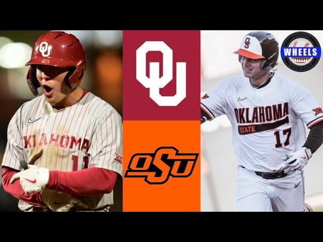 Oklahoma vs #6 Oklahoma State Highlights | 2022 College Baseball Highlights