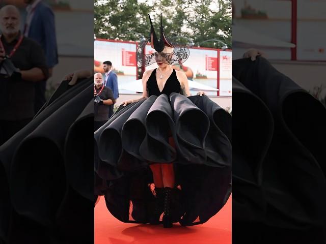 #LadyGaga wore #ChristianDior to the 2024 #VeniceFilmFestival