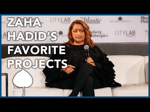 Zaha Hadid Reflects on Favorite Projects in her Career - Citylab 2015