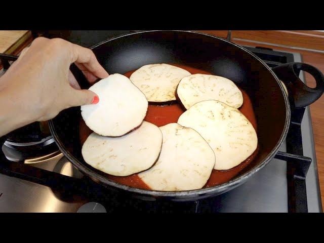 Do not cook the aubergines first, all raw in a pan! SCENT AND IRRESISTIBLE TASTE! # 367