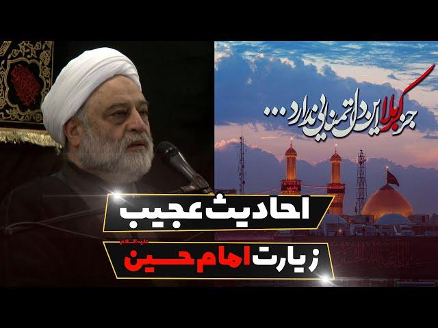 احادیث عجیب زیارت امام حسین علیه السلام | استاد فرحزاد