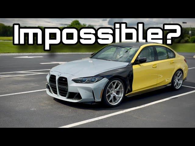 Rebuilding a Modern BMW M3 (in my driveway) has become INCREDIBLY DIFFICULT