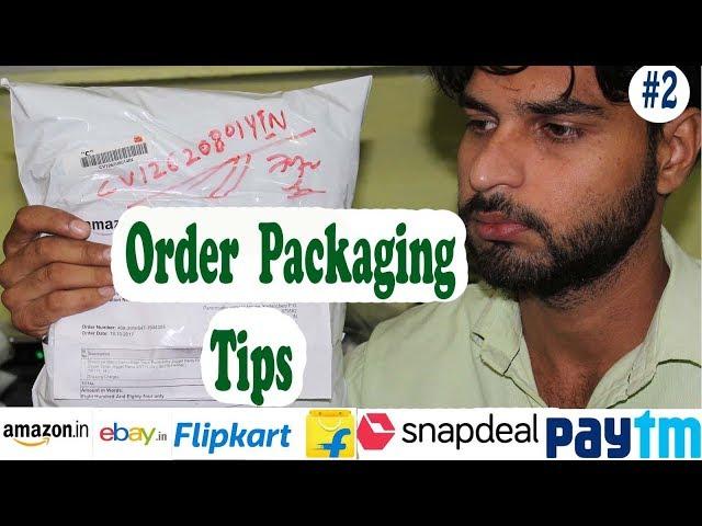 How to pack a parcel for courier shipping